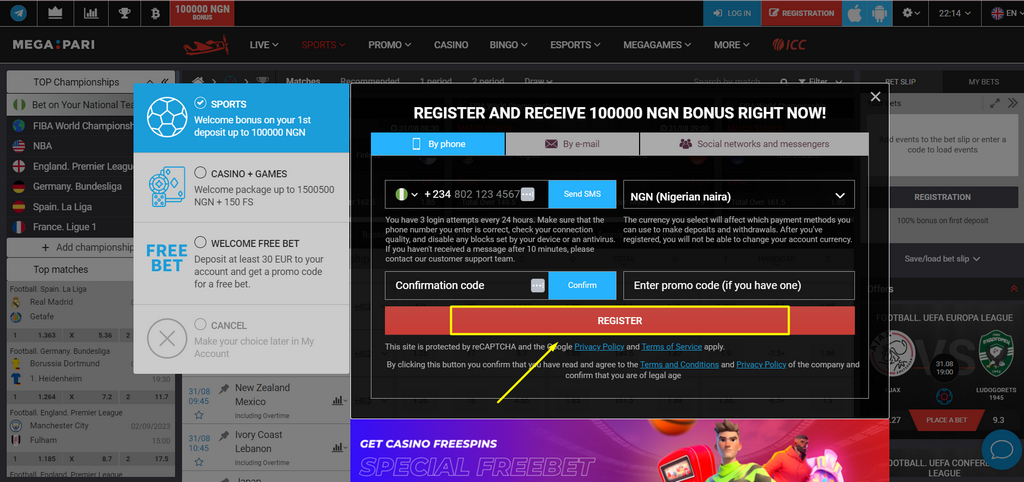 Megapari Expert Review: Global Betting Options